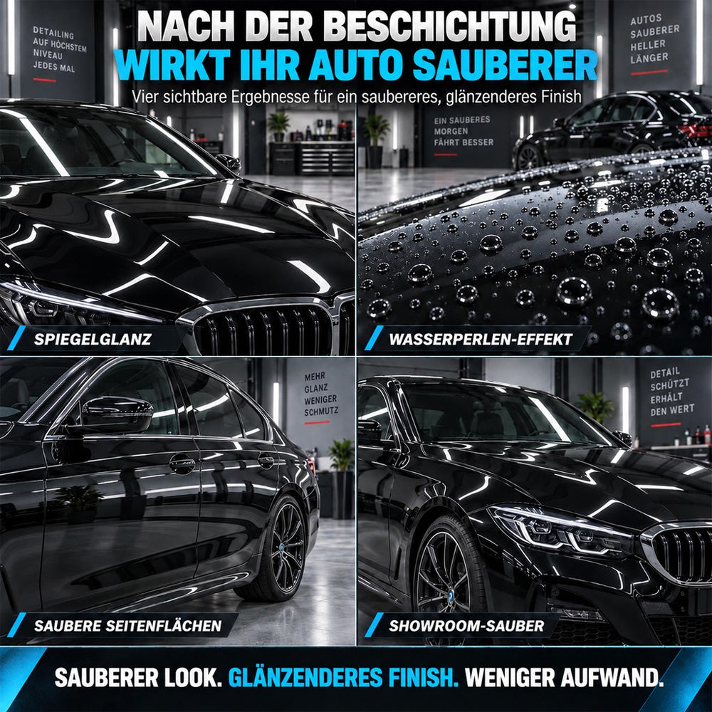 đĄď¸ 50 % RABATT | Nano-Quick Keramikversiegelung Pro â Fortschrittliche Keramiktechnologie fĂźr einen staubabweisenden Glaseffekt und langanhaltenden Glanz.
