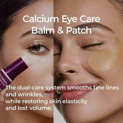 [Dr.Meloxin Official] Last 3 hours 60% off!⏰Calcium Volume Multi Balm & Eye Patch Set – 60 Patches of Collagen-Infused Skincare for Enhanced Elasticity