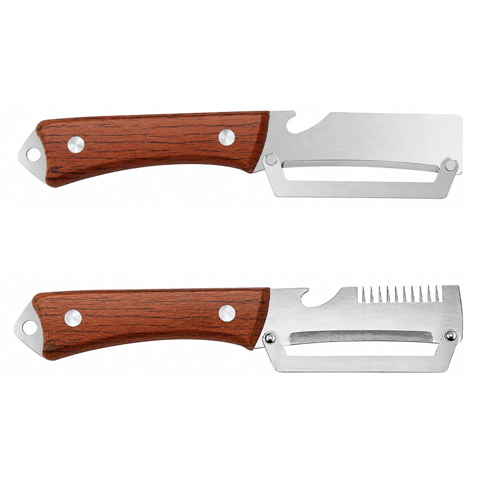 🔪🥔1 KAUFEN – 1 GRATIS ERHALTEN: Multifunktionaler Sparschäler 🍎🥕