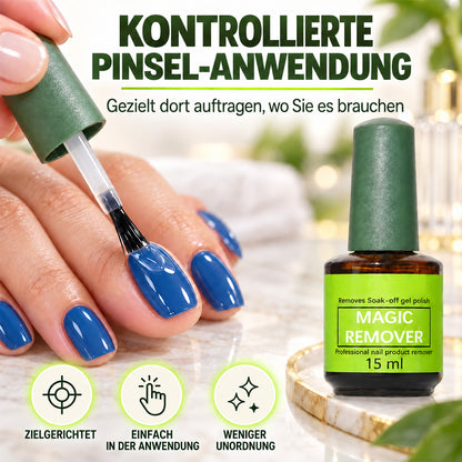 Verbesserter Gel-Nagellackentferner – Einfaches Auftragen mit dem Pinsel für die Entfernung zu Hause