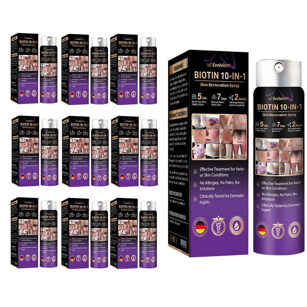 Hergestellt und versandt aus Deutschland ✨Evolvion® Biotin 10-in-1 Hautregenerations-Spray