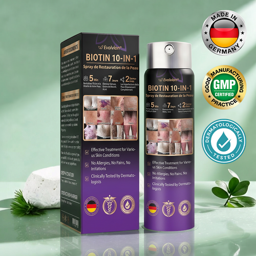 Hergestellt und versandt aus Deutschland ✨Evolvion® Biotin 10-in-1 Hautregenerations-Spray