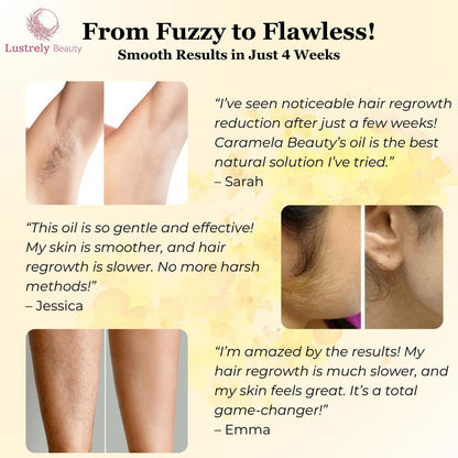 🍒60% OFF Christmas Special Offer  | Lustrely Beauty Cyperus Rotundus Oil  for Natural Permanent Hair Reduction, Hair-Free, and Sensitive Skin Repair