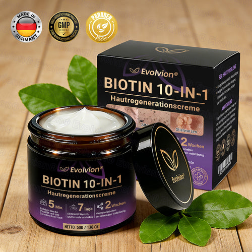 Hergestellt und versendet aus Deutschland ✨ Evolvion® Biotin 10-in-1 Hautrestaurationscreme