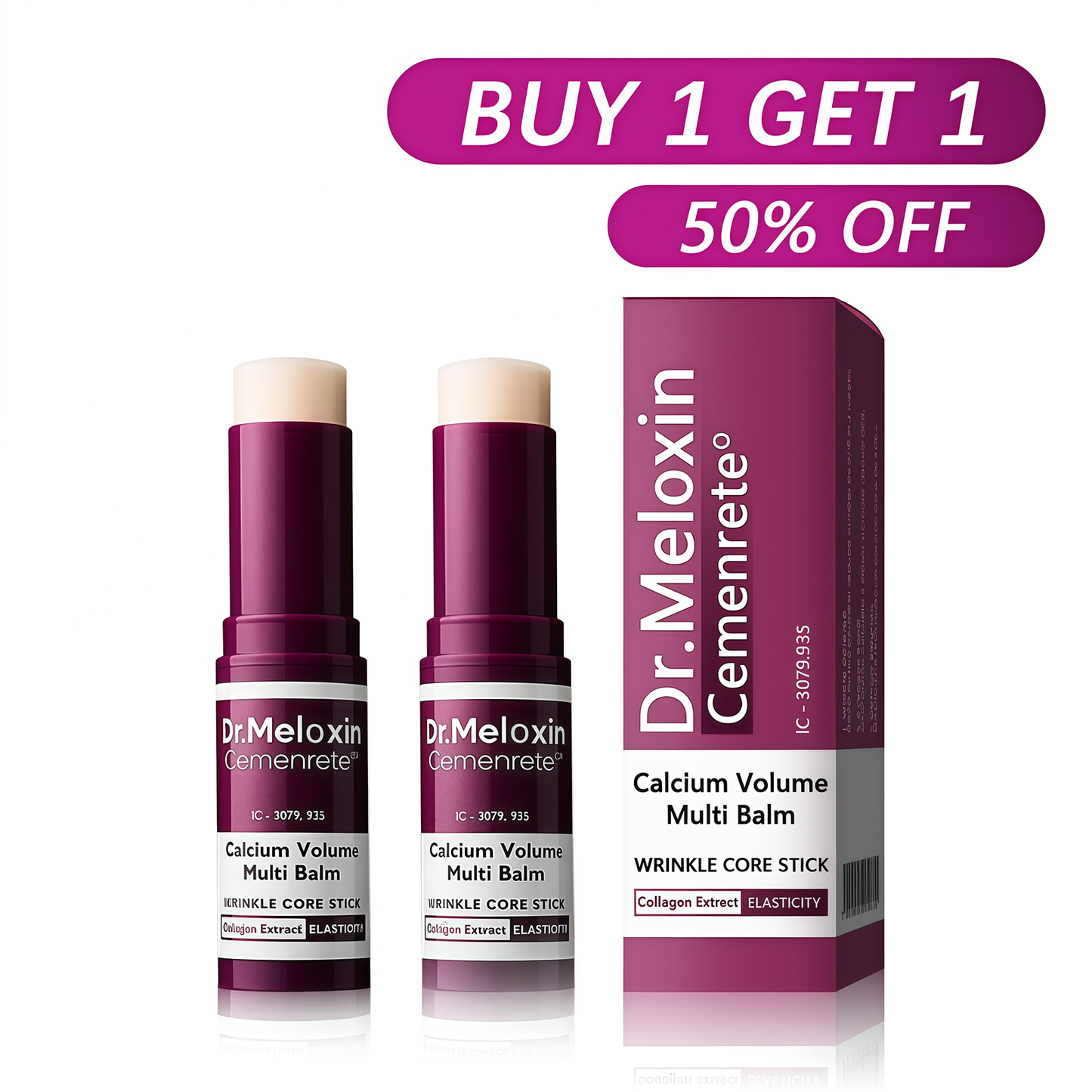 🧊[Dr.Meloxin Official]Last 3 hours 50%OFF⏰Cemenrete Calcium Multi Balm | Anti-aging, Sagging, Wrinkles