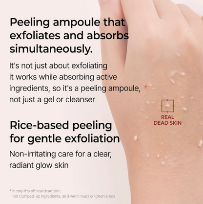 Final 3 Hours: 70% OFF🔥 Gentle Exfoliator Glow Rice Ampoule-Suitable for All Skin Types