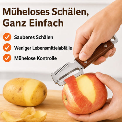 🔪🥔1 KAUFEN – 1 GRATIS ERHALTEN: Multifunktionaler Sparschäler 🍎🥕