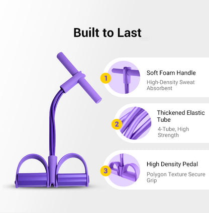 60%OFF 💪🏋️‍♀️ Multifunktionales Widerstandsband mit Fußpedal – Bauchmuskeltrainer, Beinübungen & Home-Fitness 🦵🔥 Jetzt stärker werden, Ganzkörper-Workout ohne Geräte – effizient, kompakt! (Copy)