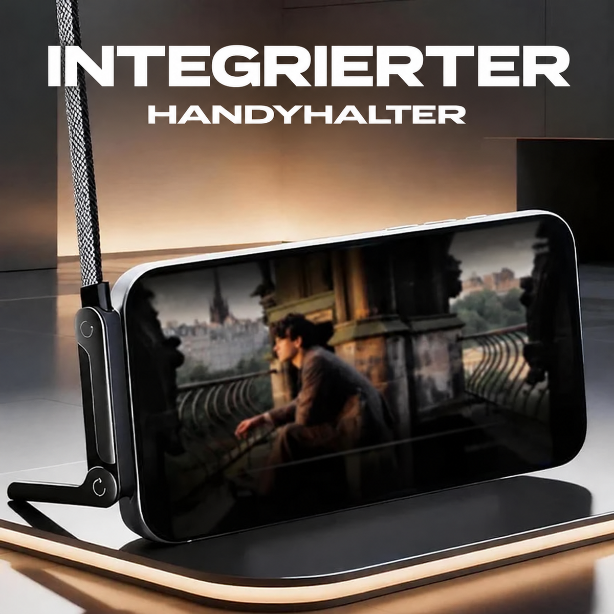 🔥Nur heute 57 % Rabatt – ⚡2-in-1 Unsichtbares Halter-Ladekabel – 240W Schnellladekabel mit integriertem Handyhalter