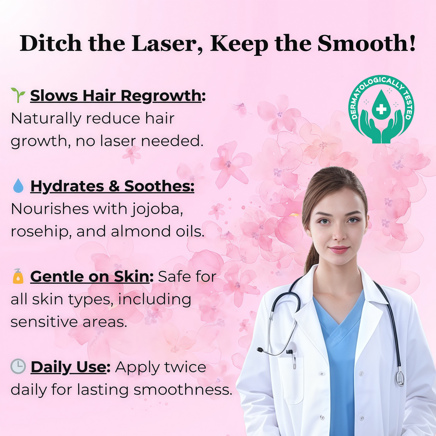 🍒60% OFF Christmas Special Offer  | Lustrely Beauty Cyperus Rotundus Oil  for Natural Permanent Hair Reduction, Hair-Free, and Sensitive Skin Repair