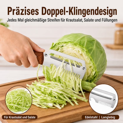 🔪🥔1 KAUFEN – 1 GRATIS ERHALTEN: Multifunktionaler Sparschäler 🍎🥕