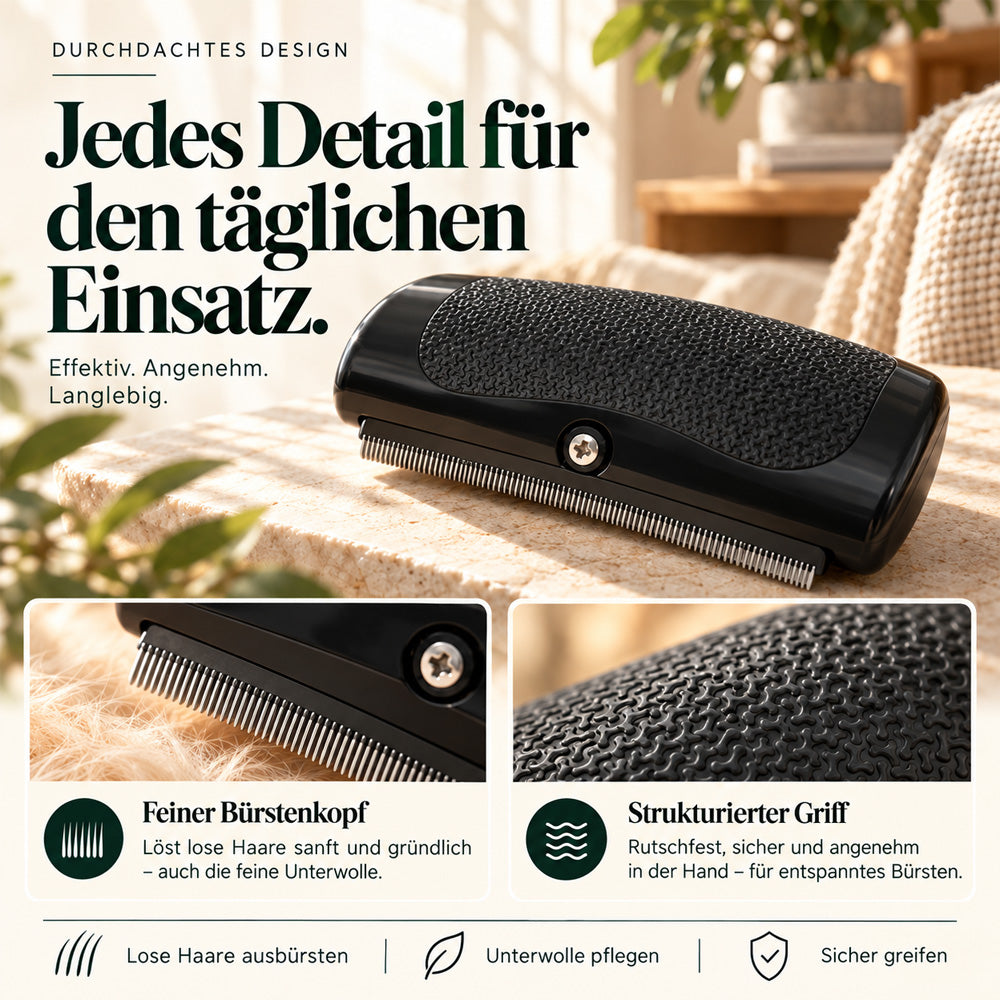 🐱🐶 Professionelle Fellpflege-Bürste für Hunde & Katzen – Sanft zur Haut, Rutschfester Griff & Maximale Haarentfernung
