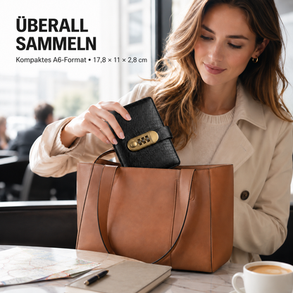 💵 100 Transparentes Sammelalbum für Geldscheine, Belege & Tickets