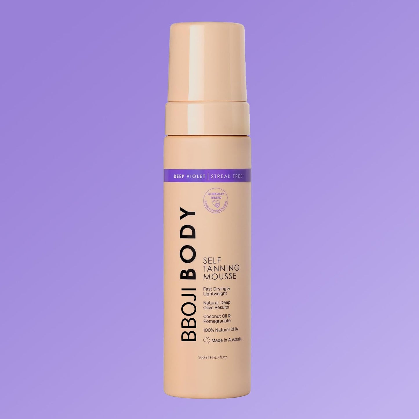 💥 Huge Discount: 40%–70%OFF: ☀️ Glow Like You’ve Been on Vacation: BBOJI Deep Violet Self-Tanning Mousse