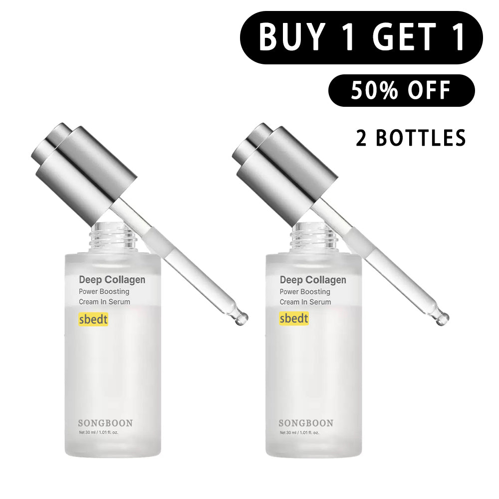 ✨Last 3 Hours 50% OFF  ✨ BUY 2 GET 2 FREE🔥SONGBOON Editor Glass Skin Collagen Volufiline Cream-in-Serum | Gentle, Nourishing &Comfort Korean Skincare Moisturizer for Firming & Hydrating