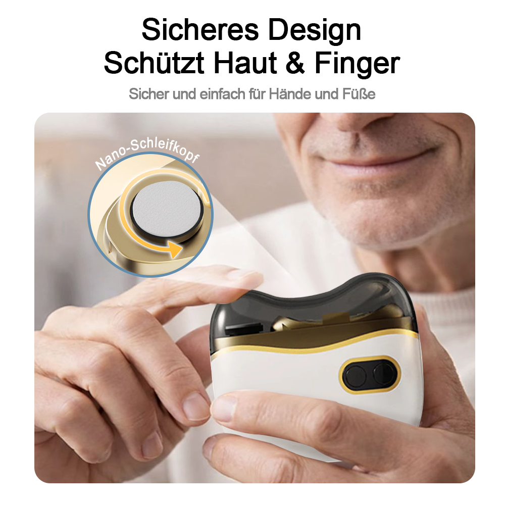 🏆  Neujahrs-Sonderangebot 🔥 55 % RABATT ⏳ 2-in-1 Elektrischer Nagelknipser & Polierer -Remifa®