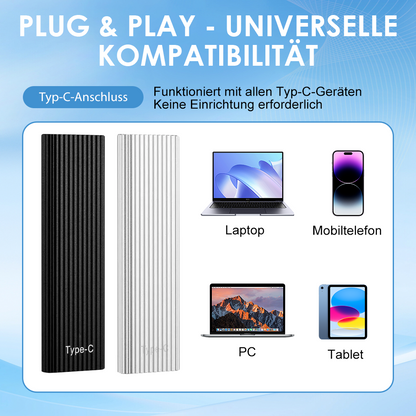 🏆Blitzverkauf⚡ Über 50.000 verkauft! Fast ausverkauft – 🔥16TB tragbare Mini-SSD mit großer Kapazität und Type-C 🔥