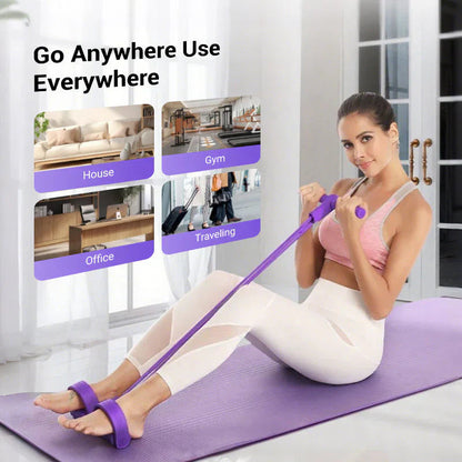 60%OFF 💪🏋️‍♀️ Multifunktionales Widerstandsband mit Fußpedal – Bauchmuskeltrainer, Beinübungen & Home-Fitness 🦵🔥 Jetzt stärker werden, Ganzkörper-Workout ohne Geräte – effizient, kompakt! (Copy)