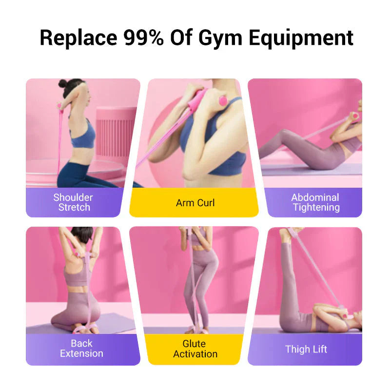 60%OFF 💪🏋️‍♀️ Multifunktionales Widerstandsband mit Fußpedal – Bauchmuskeltrainer, Beinübungen & Home-Fitness 🦵🔥 Jetzt stärker werden, Ganzkörper-Workout ohne Geräte – effizient, kompakt! (Copy)