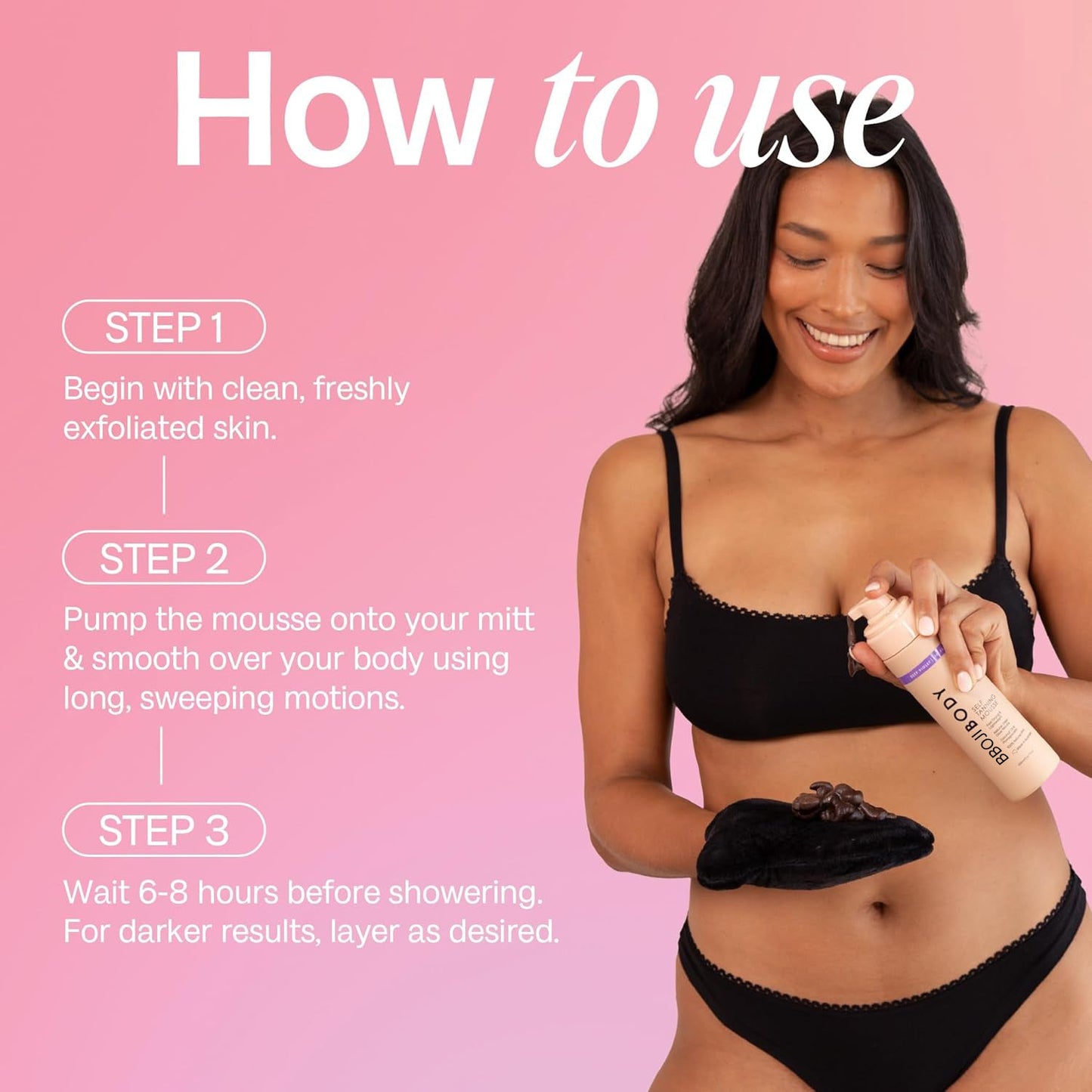 💥 Huge Discount: 40%–70%OFF: ☀️ Glow Like You’ve Been on Vacation: BBOJI Deep Violet Self-Tanning Mousse