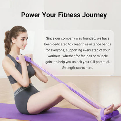 60%OFF 💪🏋️‍♀️ Multifunktionales Widerstandsband mit Fußpedal – Bauchmuskeltrainer, Beinübungen & Home-Fitness 🦵🔥 Jetzt stärker werden, Ganzkörper-Workout ohne Geräte – effizient, kompakt! (Copy)