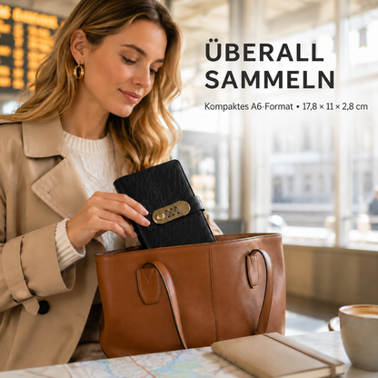 💵 100 Transparentes Sammelalbum für Geldscheine, Belege & Tickets