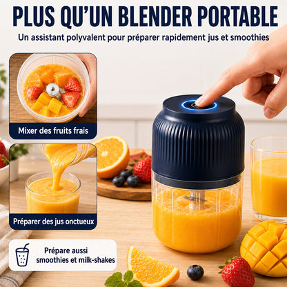 🍹🥑 50 % RABATT! 🌪️ 6-Klingen Elektrischer Zerkleinerer｜Für Gemüse, Zwiebeln, Kräuter, Nüsse & Fleisch｜Kabellos, One-Touch & Leicht zu Reinigen｜Baby Food Maker, Entsafter, Gewürzmühle & Fleischwolf