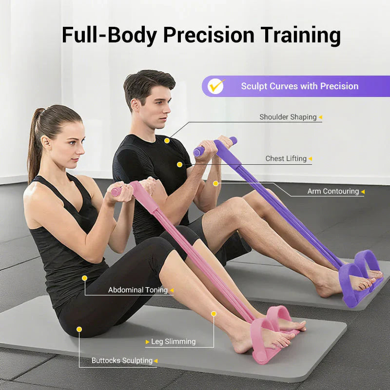 60%OFF 💪🏋️‍♀️ Multifunktionales Widerstandsband mit Fußpedal – Bauchmuskeltrainer, Beinübungen & Home-Fitness 🦵🔥 Jetzt stärker werden, Ganzkörper-Workout ohne Geräte – effizient, kompakt! (Copy)