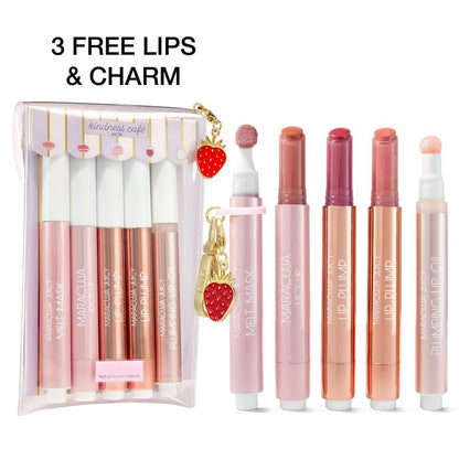 🧊Last 3 hours 70% off!⏰Holiday Sweetness: 5 New Lippies + 3 FREE! 🎁 Maracuja Juicy Lip Gloss Set – Your Perfect Gift!