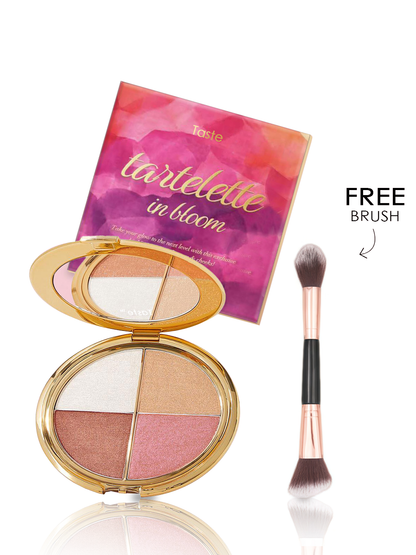 💝Last 3 hours 60% off⏰eye & cheek palette - eyeshadow and highlighter makeup (with Detachable Brush)