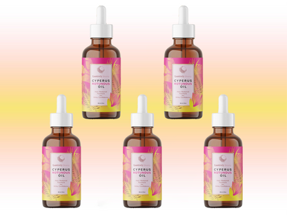 🍒60% OFF Christmas Special Offer  | Lustrely Beauty Cyperus Rotundus Oil  for Natural Permanent Hair Reduction, Hair-Free, and Sensitive Skin Repair