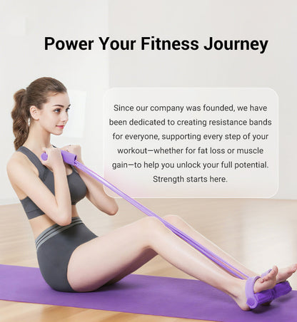 60%OFF 💪🏋️‍♀️ Multifunktionales Widerstandsband mit Fußpedal – Bauchmuskeltrainer, Beinübungen & Home-Fitness 🦵🔥 Jetzt stärker werden, Ganzkörper-Workout ohne Geräte – effizient, kompakt! (Copy)